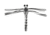 Lunkerhunt Dragonfly Bait Soft Bait, 1, 3in, Skimmer, DRGF05