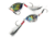 Lunkerhunt Flutter Jig, Flash, 2in &amp; 2.88 oz, FLTJ203