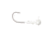 Lunkerhunt Gamefish Ball Head Jig, Gloss White, 1/8 oz, JGFBG101