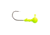 Lunkerhunt Gamefish Ball Head Jig, Matte Chartreuse, 1/8 oz, JGFBT102
