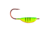 Lunkerhunt Lead Teary Jig, Fire Tiger Glow, 1/8 oz, TJ03