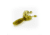 Lunkerhunt Micro Typhon Bait Tube, 10, 1.5in, Green Pumpkin, MSBTUBE01
