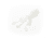 Lunkerhunt Micro Typhon Bait Tube, 10, 1.5in, Pearl White, MSBTUBE06
