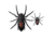 Lunkerhunt Phantom Spider Bait Topwater, 1, 2.25in, Widow Maker, LSPIDER05
