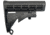 Luth-AR M4 Buttstock w/Rear Sling Swivel and Retro Latch Plate, Black, Carbine, BS-M4-ADP