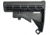Luth-AR M4 Buttstock w/Rear Sling Swivel and Retro Latch Plate, Black, Carbine, BS-M4-ADP
