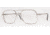 Luxottica Eyeglasses LU1020U with No Line Progressive Rx Prescription Lenses 0010-5417 - Metal 
