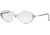Luxottica Eyeglasses LU4283-L1054-5216 with Lined Bifocal Rx Prescription Lenses 52 mm Lens Diameter / Transparent Violet Gradient Frame