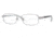Luxottica LU 1372 Eyeglasses Styles Gunmetal Frame w/Non-Rx 53 mm Diameter Lenses, F203-5317