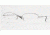 Luxottica LU6540 Progressive Eyeglasses - Shiny Gun Demo Lens Frame / 53 mm Prescription Lenses, 3035-5319