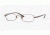 Luxottica LU6549 Progressive Eyeglasses - Brown Demo Lens Frame / 43 mm Prescription Lenses, 3066-4317