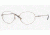 Luxottica LU6555 Progressive Eyeglasses - Gold Demo Lens Frame / 51 mm Prescription Lenses, 3048-5118