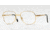 Luxottica SANDRA LU2128 Progressive Prescription Eyeglasses 00GP-5417 - Gold 