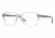 Luxottica LU3207 Eyeglass Frames C525-5218 - Gray Transparent Frame, Demo Lens Lenses
