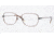 Luxottica LU6563 Single Vision Prescription Eyeglasses 3063-5417 - Brown Frame