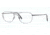 Luxottica Titanium Eyeglasses LC1353T with No-Line Progressive Rx Prescription Lenses 4014-5418 - Gunmetal 
