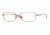 Luxottica Titanium Eyeglasses LC1385T with No-Line Progressive Rx Prescription Lenses 4080-5217 - Orange Pearl 