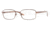 Luxottica Titanium LC1395T Eyeglasses, Dark Brown Frame w/NonRx 54 mm Diameter Lenses, 4056 5418