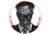 Lyman Zombie Dots Targets Attorney Slaughter Eight Inch Diameter 10 Per Pack