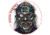 Lyman Zombie Dots Targets Frank Zapped Eight Inch Diameter 10 Per Pack