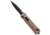 M&amp;P Smith &amp; Wesson M&amp;P OTF Spring Assisted Spear Point Tan 3.5" Black*DISC*, Tan, AUS-8, adult, BHQ-185541