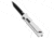 M&amp;P Smith &amp; Wesson M&amp;P OTF Spring Assisted Tanto Knife White 3.5" Black, White, AUS-8, adult, BHQ-219146