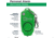 Mace Personal Alarm Keychain, Green, 80735