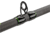 Lew’s MACH 2 Spinning Rod, 6ft 6in 2-PC IM8 Graphite Rod, Medium  w/ Fast, Stainless Steel Guides, Split-Grip Handle, Winn Dri-Tac Ultra Grips, Green/Black, M266MSG2-2