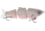 MACH Baits MachShad 90 Swimbait, Slow Sinking Jointed Swimbait, Pearl Orange Belly, 7/16oz, HCMBMS-924, HCMBMS-924