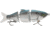 MACH Baits MachShad 90 Swimbait, Slow Sinking Jointed Swimbait, Sexy Shad 2.0, 7/16oz, HCMBMS-591, HCMBMS-591