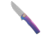 Machinewise MachineWise Sonora Button Lock Knife Ti Rainbow Ripple 3.4" S90V, Spectrum, CPM S90V, adult, BHQ-230307
