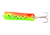 Mack's Lure Cripplure Freshwater Spoon, 1/4oz, Glow Firetiger, 40230
