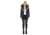 Mackage Adali Fitted Winter Down Coat With Fur Hood - Womens, Ink, Extra Small ADALI-INK-XS