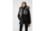 Mackage Akiva Waterproof Down Coat w/ Fur Hood, Black / Silverfox Fur, Extra Small, Akiva-XR-Black/Silver-XS