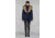Mackage Akiva Waterproof Down Coat w/ Fur Hood, Navy / Natural Fur, Extra Large, Akiva-R-Navy-XL