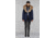 Mackage Akiva Waterproof Down Coat w/ Fur Hood, Navy / Natural Fur, Extra Large, Akiva-R-Navy-XL