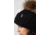 Mackage Doris Classic Knit Hat w/ Fox Fur Pompom - Womens, Black, One Size, Doris-R-Black