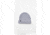 Mackage Doris Classic Knit Hat w/ Fox Fur Pompom - Womens, Grey, One Size, Doris-R-Grey