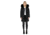 Mackage Enia Mid Length Winter Down Coat With Fur - Womens, Black, Extra Small ENIA-BLACK-XS