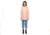 Mackage Hailie, Peach, L, HAILIE-Peach-L