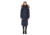 Mackage Jada Maxi Length Winter Down Coat With Sheepskin - Womens, Ink, Extra Small JADA-INK-XS