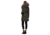 Mackage Kay Mid Length Winter Down Coat With Fur Collar - Womens, Army, Small, KAY-ARMY-S