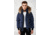 Mackage Nathan Down Bomber Jacket - Mens, Navy / Natural Fur, 46, Nathan-F-Navy-46