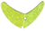 Macks Lure Smile Blade, Chartreuse Sparkle, 2.8in, 3 Pack, 65524