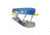 Mad Rock Solar Harness, Blue/Grey, 2XS, 23-27 in, 700600