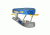 Mad Rock Solar Harness - Kid's, Blue/Yellow, XXS 852210006774