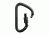 Mad Rock XL Steel Screw Lock Carabiner, Black 852210006828