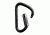 Mad Rock XL Steel Triple Lock Carabiner, Black 870559005319