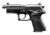 Arex Zero-1-Tactical-Compact Pistol, 9mm Luger, 4.5 in barrel, anodized aluminum frame, black polymer grip, recoil operated semi-automatic, double-action, frame mounted ambi safety, white 3-dot, 17 round magazine, AX-REX-01-TCTL-CPT-FRRMPG