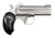 Bond Arms Ranger-II Pistol, .45 Colt, 4.25 in barrel, stainless steel frame, black ash medallion grip, 2-barrel, single-action, crossbolt safety, fixed, blade front, 2 round magazine, BA-RGR-II-2-FRRMPG